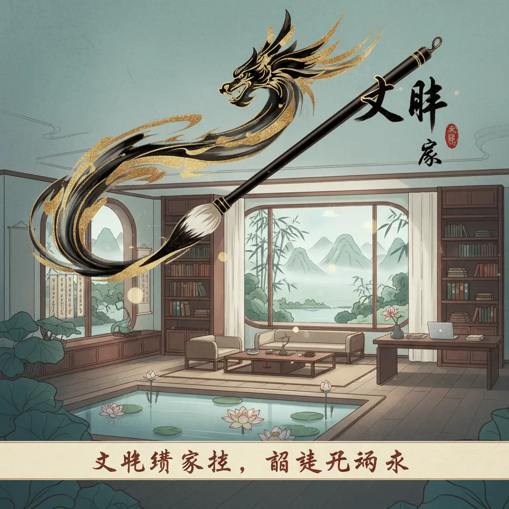 家居風水 - 文筆