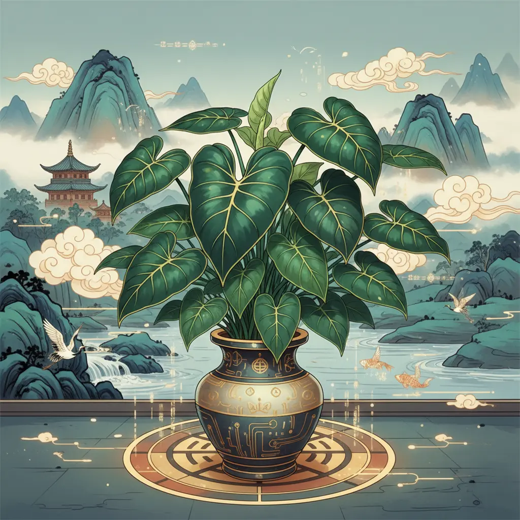 風水植物 - 蔓綠絨