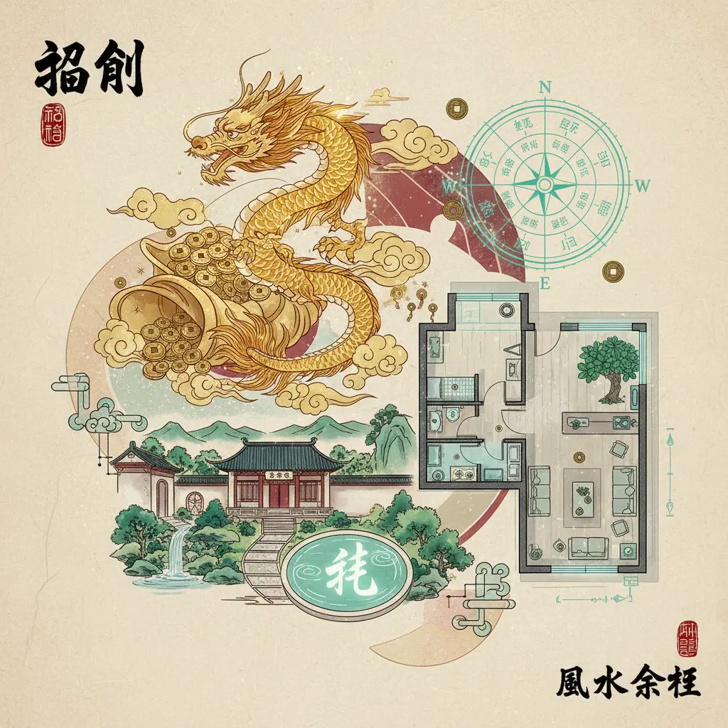 風水案例 - 招財