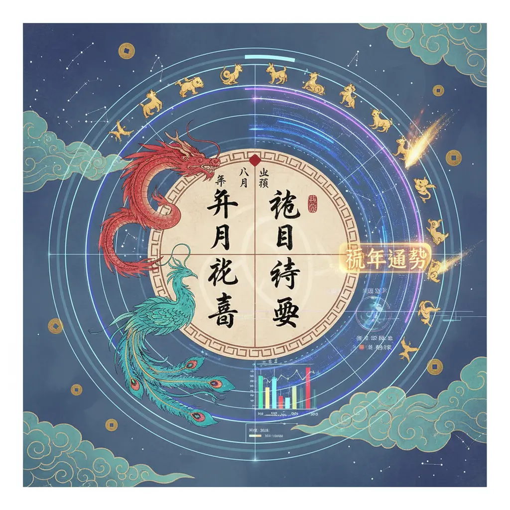 八字盤 - 流年運勢