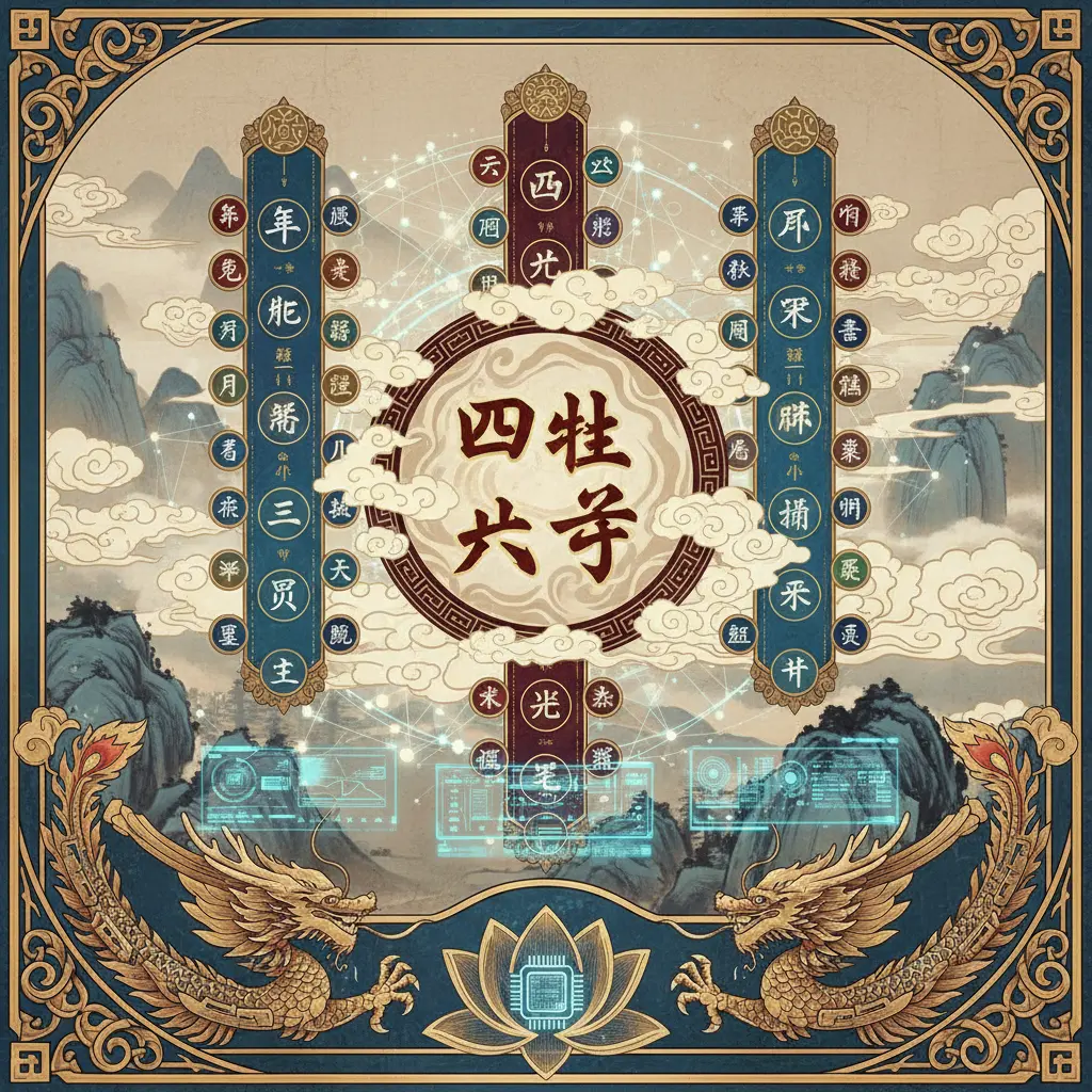 四柱命盤 - 四柱八字