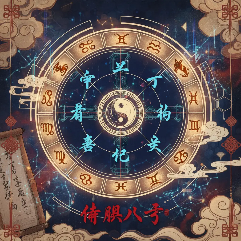 命盤八字 - 八字命盤