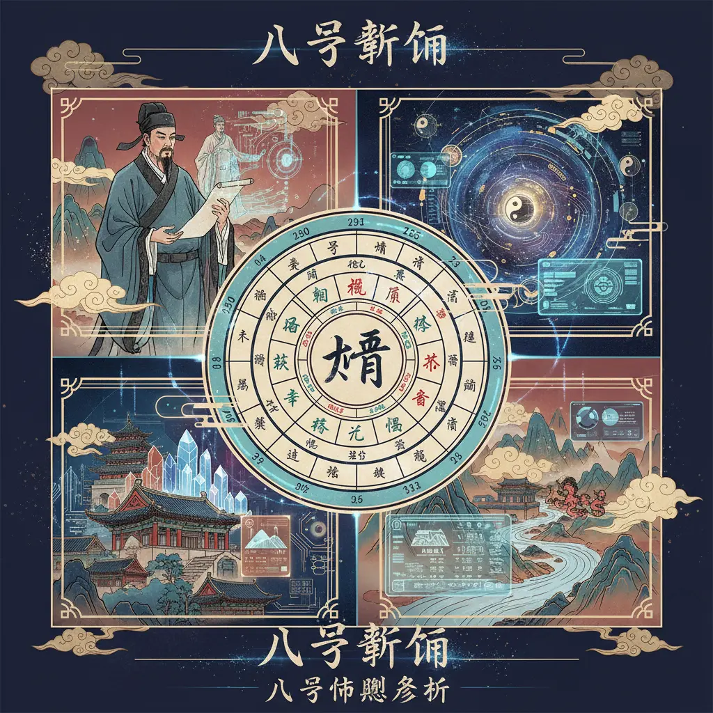 八字命盤解析 - 八字算命