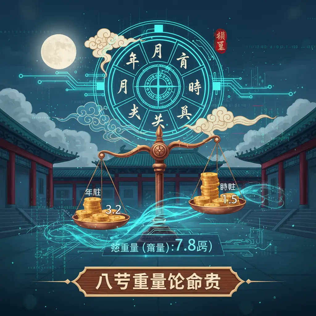 八字重量計算 - 八字重量