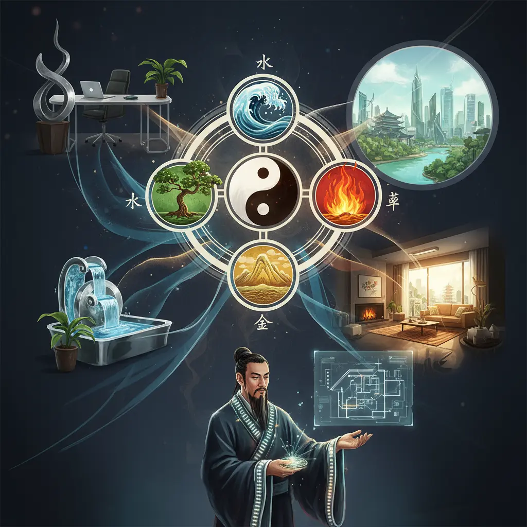 風水調整 - 五行