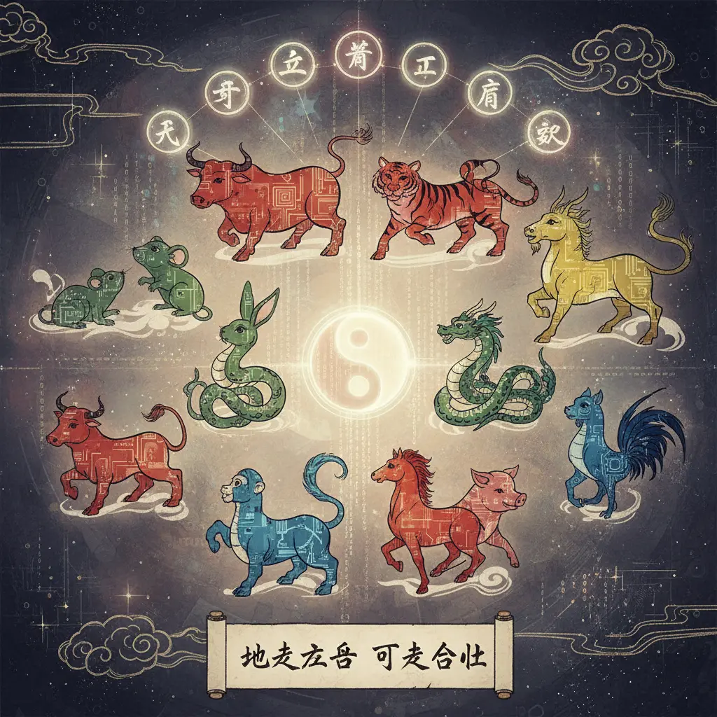 干支合化 - 地支六合