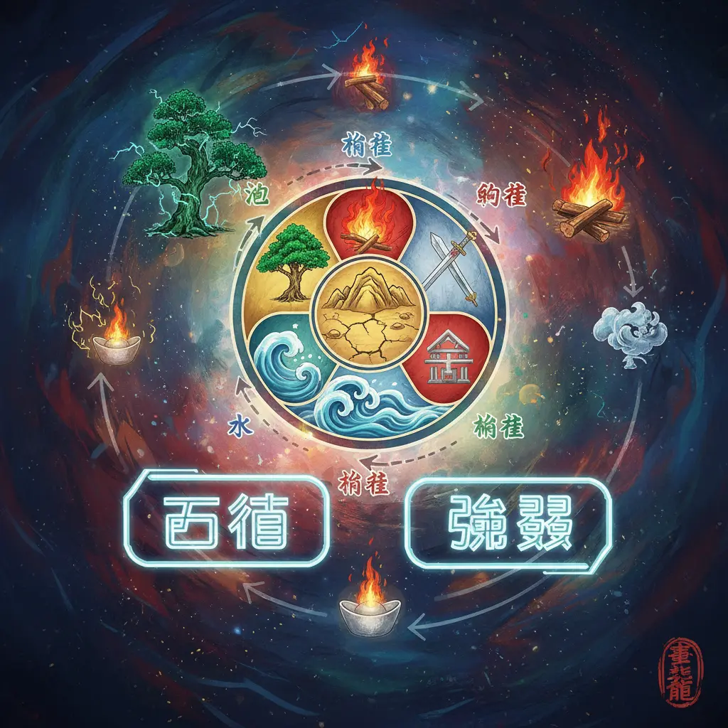 五行強弱 - 五行