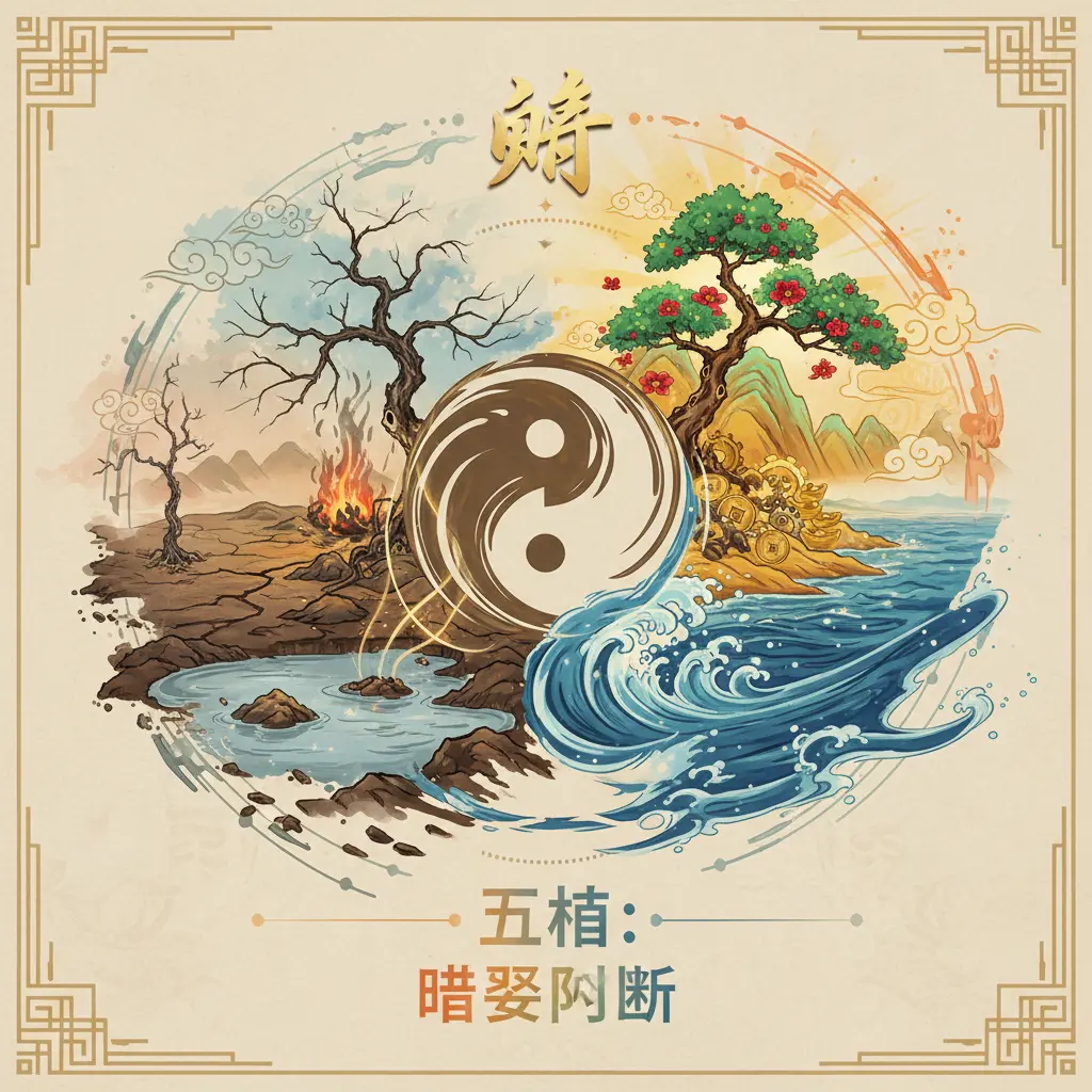 旺衰判斷 - 五行