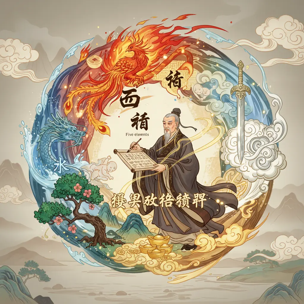 嬰兒改名師傅 - 五行