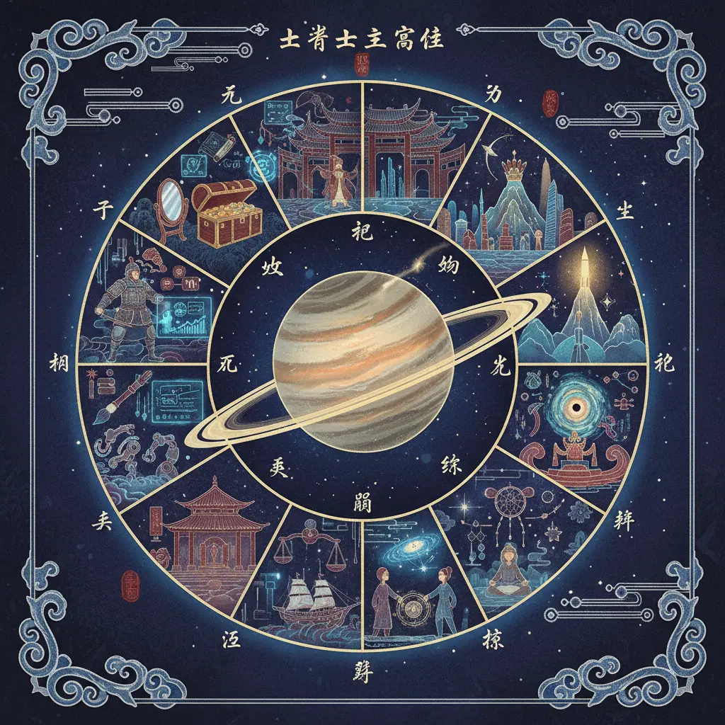 十二宮位 - 土星