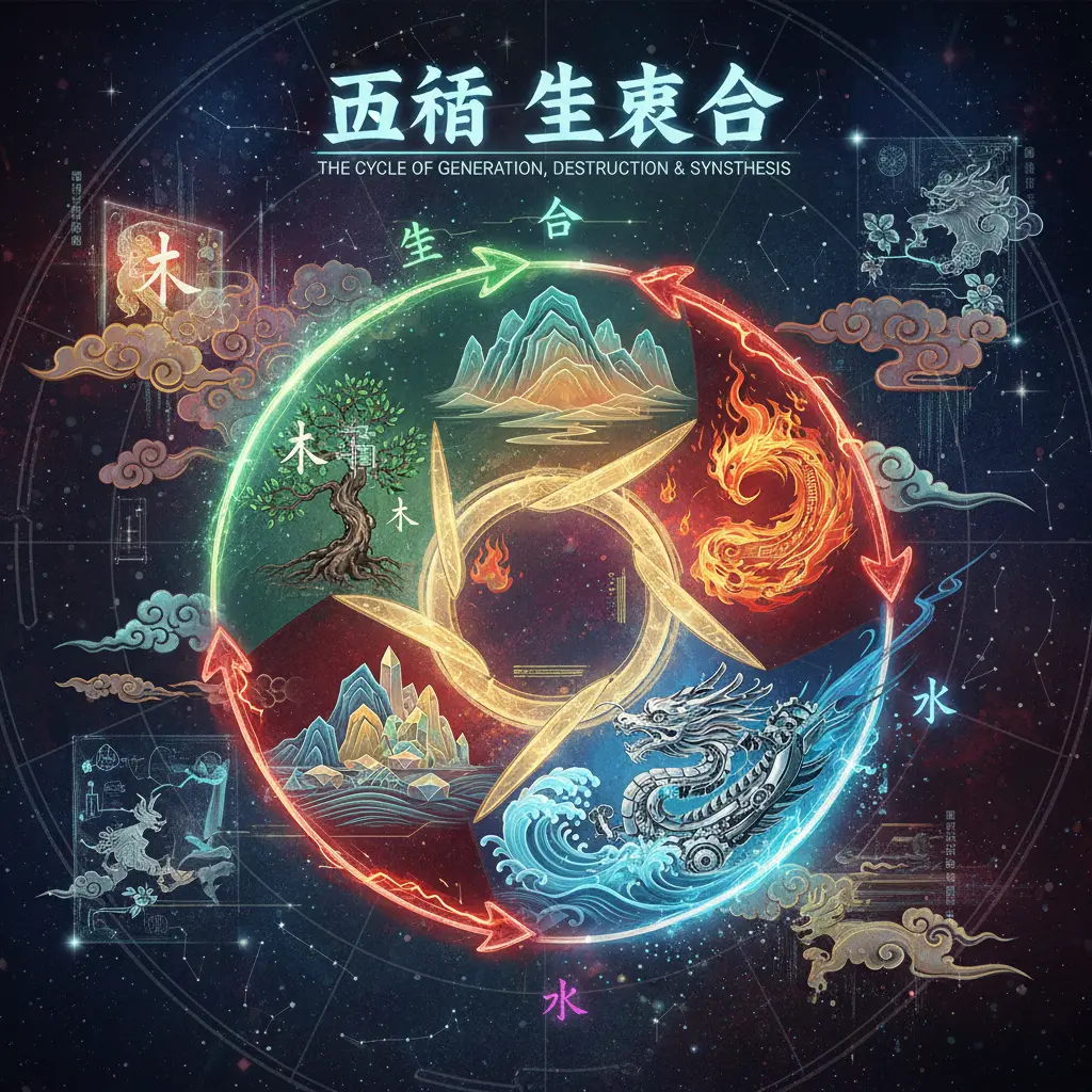 生克合 - 五行