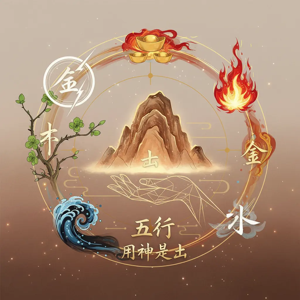 用神是土 - 五行