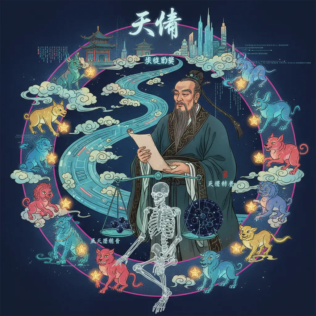 袁天罡稱骨 - 紫微鬥數