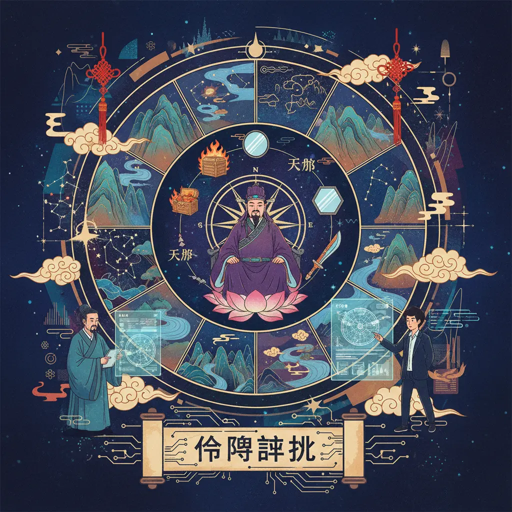 命盤詳批 - 紫微鬥數