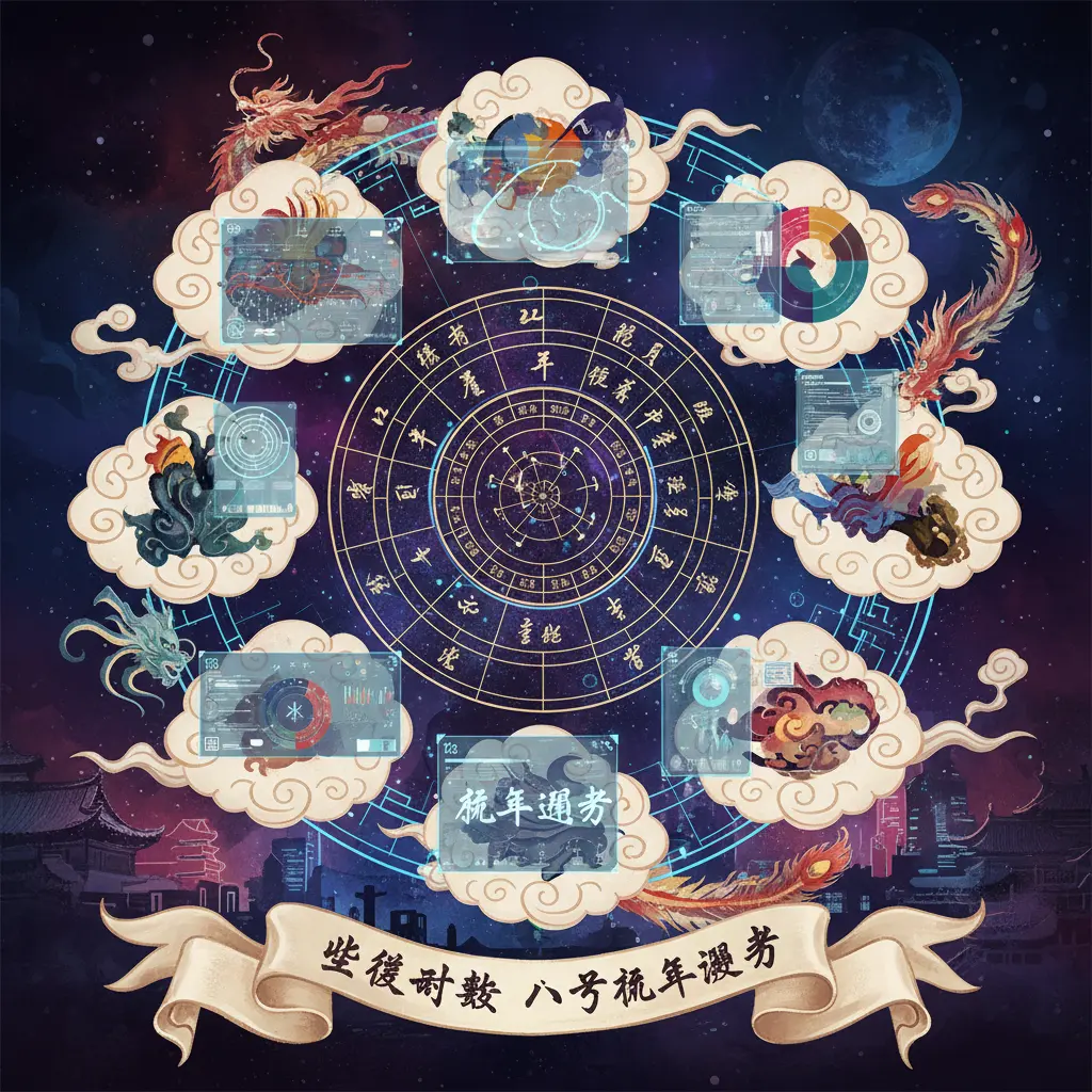 八字流年運勢 - 紫微鬥數