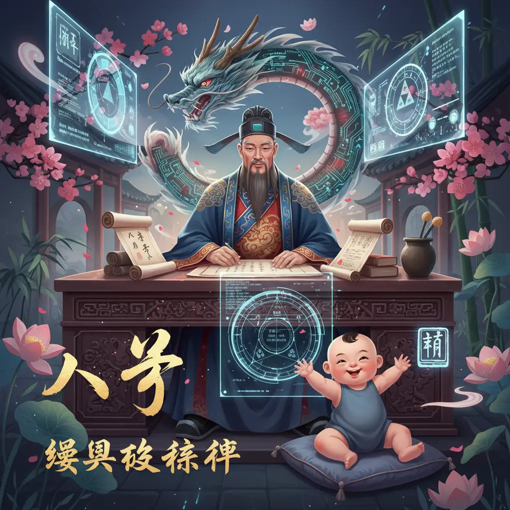 嬰兒改名師傅 - 八字