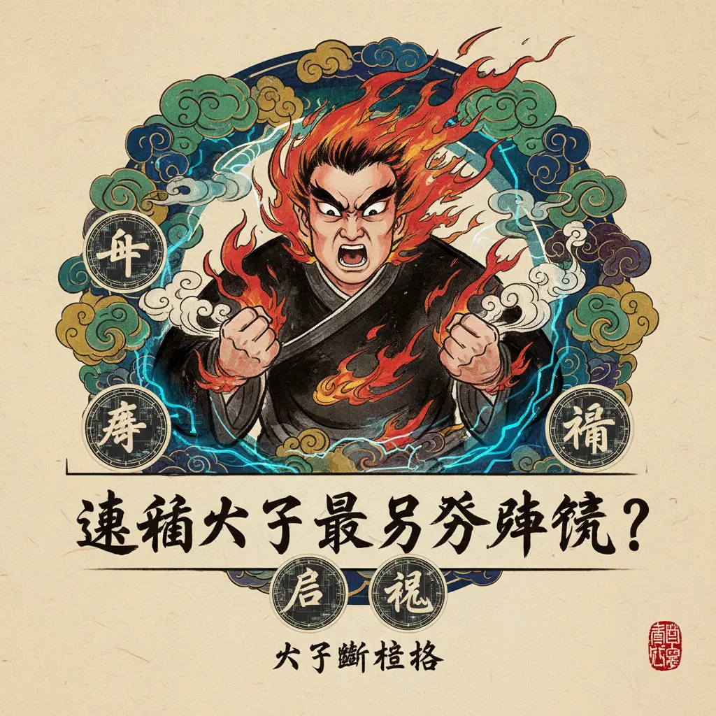 八字斷性格 - 邊種八字最易發脾氣