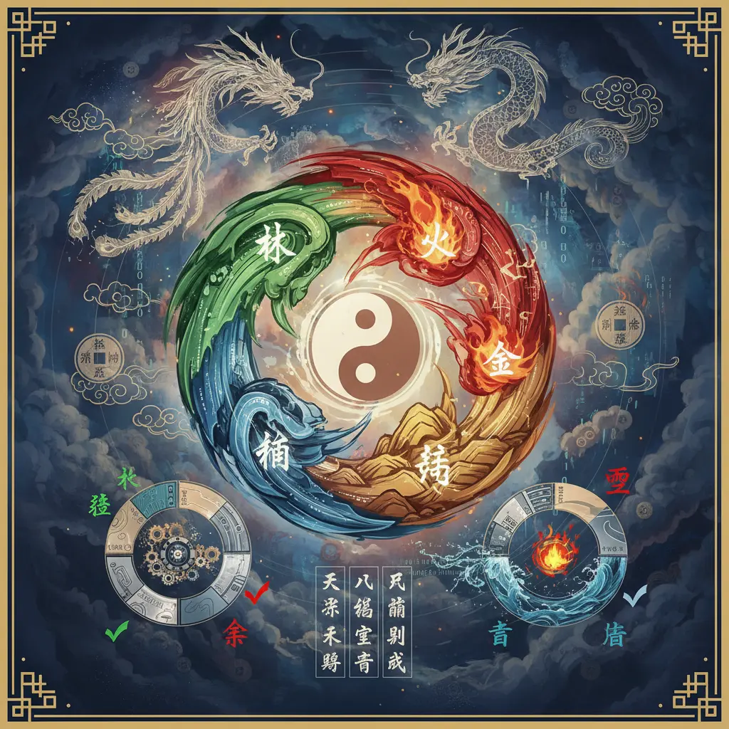 五行喜忌 - 八字五行