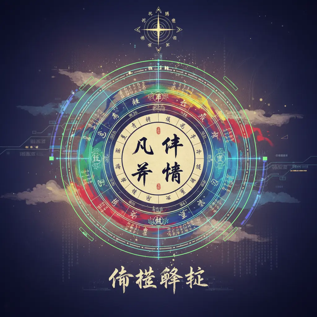 命格解析 - 八字命盤