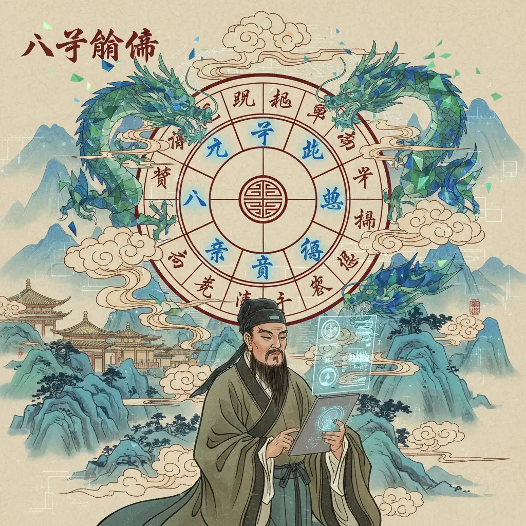 八字論命 - 八字命盤