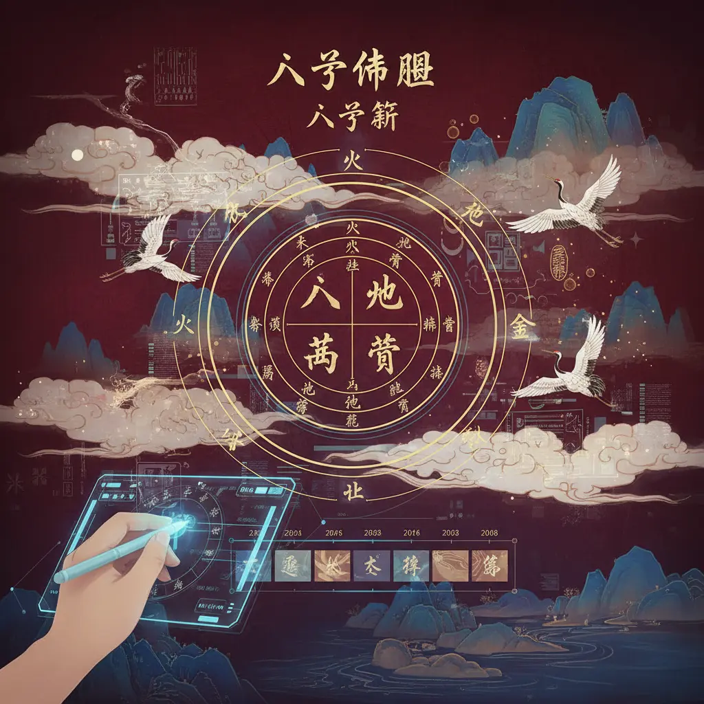 八字算 - 八字命盤
