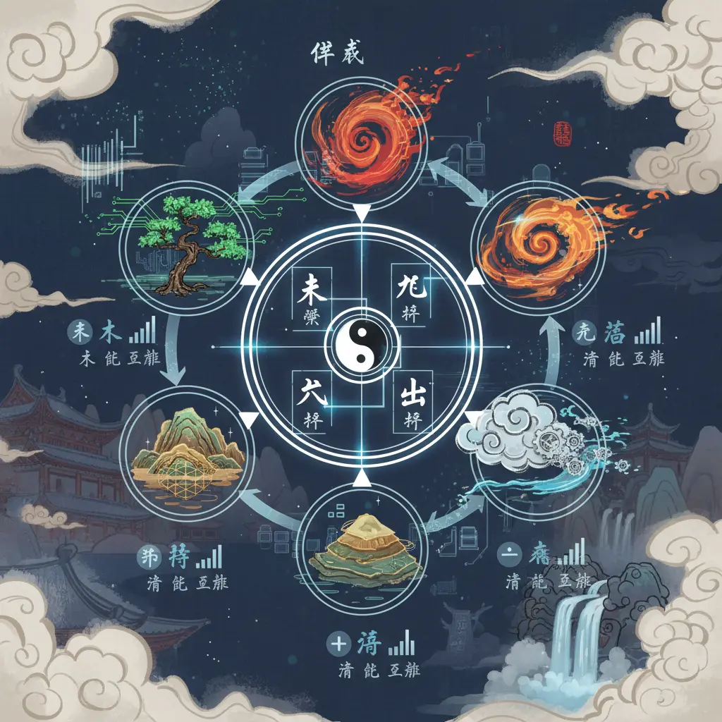 五行強弱喜忌 - 八字