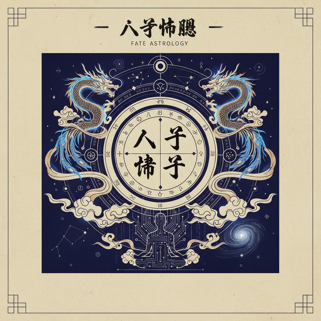 fate 八字 - 八字命盤