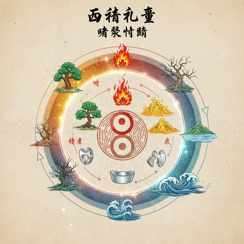 旺衰判斷 - 五行力量