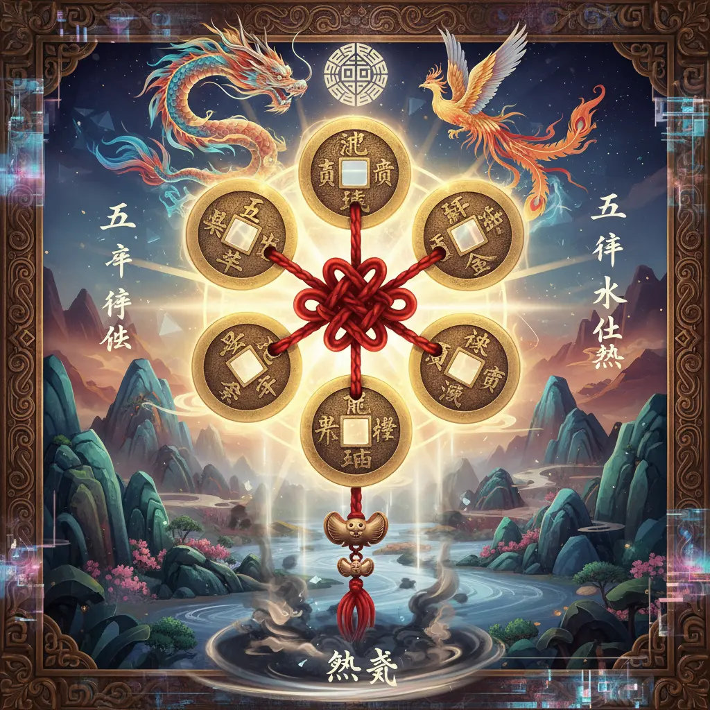 風水化煞 - 五帝錢