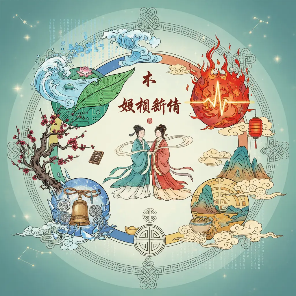 婚姻算命 - 五行