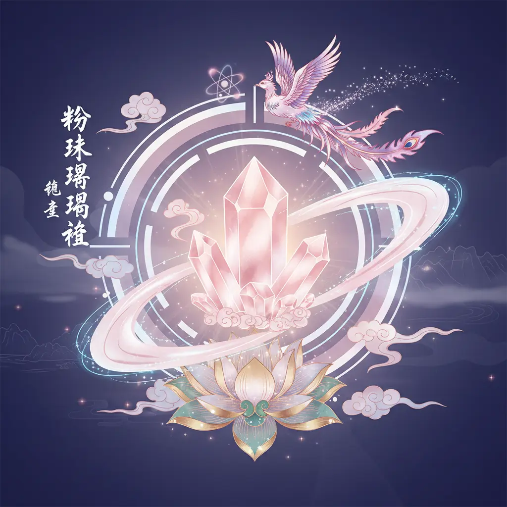 能量水晶 - 粉水晶