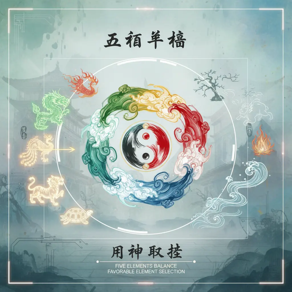 用神取捨 - 五行平衡