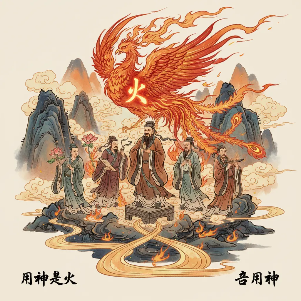 用神是火 - 喜用神