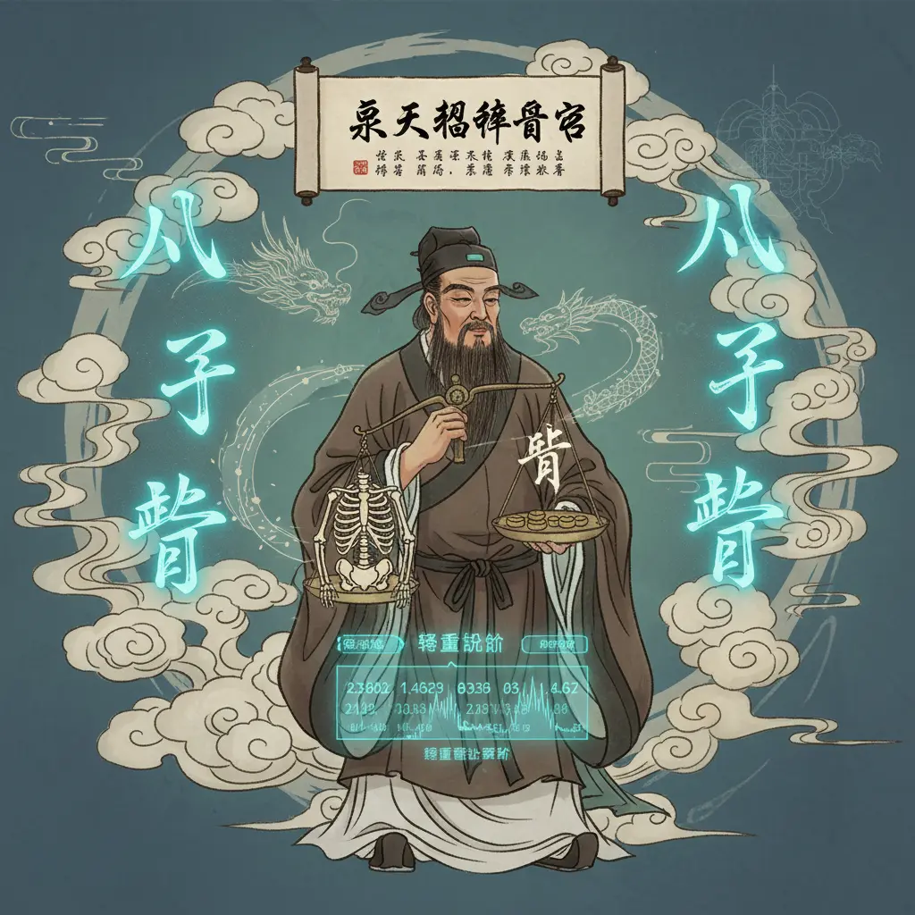 八字輕重計算 - 袁天罡秤骨歌