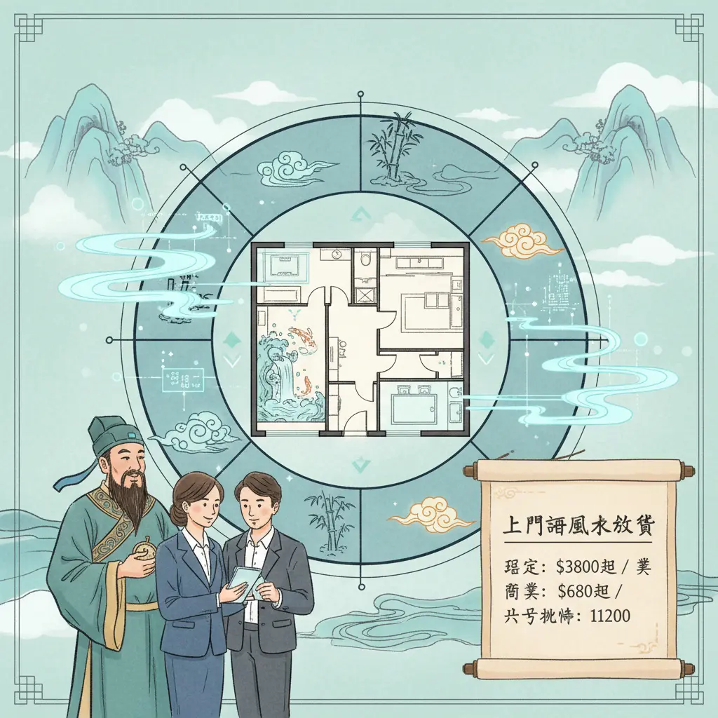 上門睇風水收費 - 風水佈局
