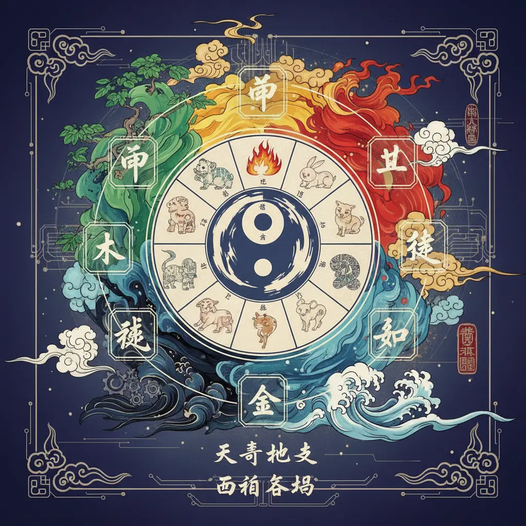 五行格局 - 天干地支
