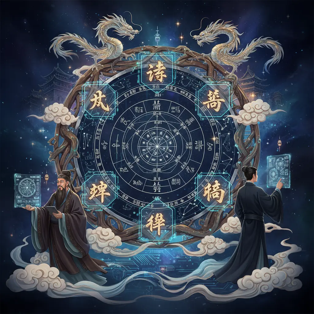 八字命盤 - 紫微鬥數