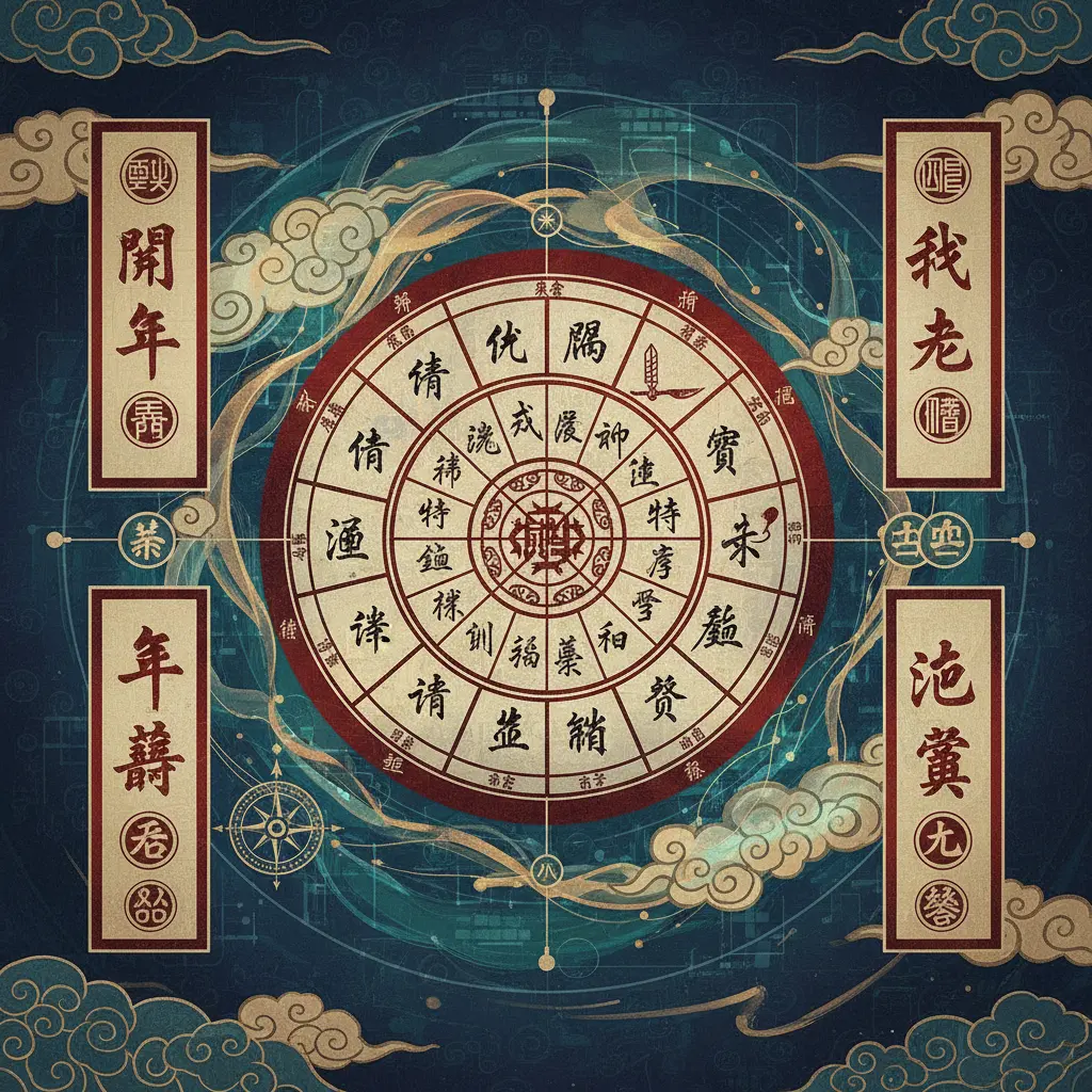 四柱命盤 - 紫微鬥數