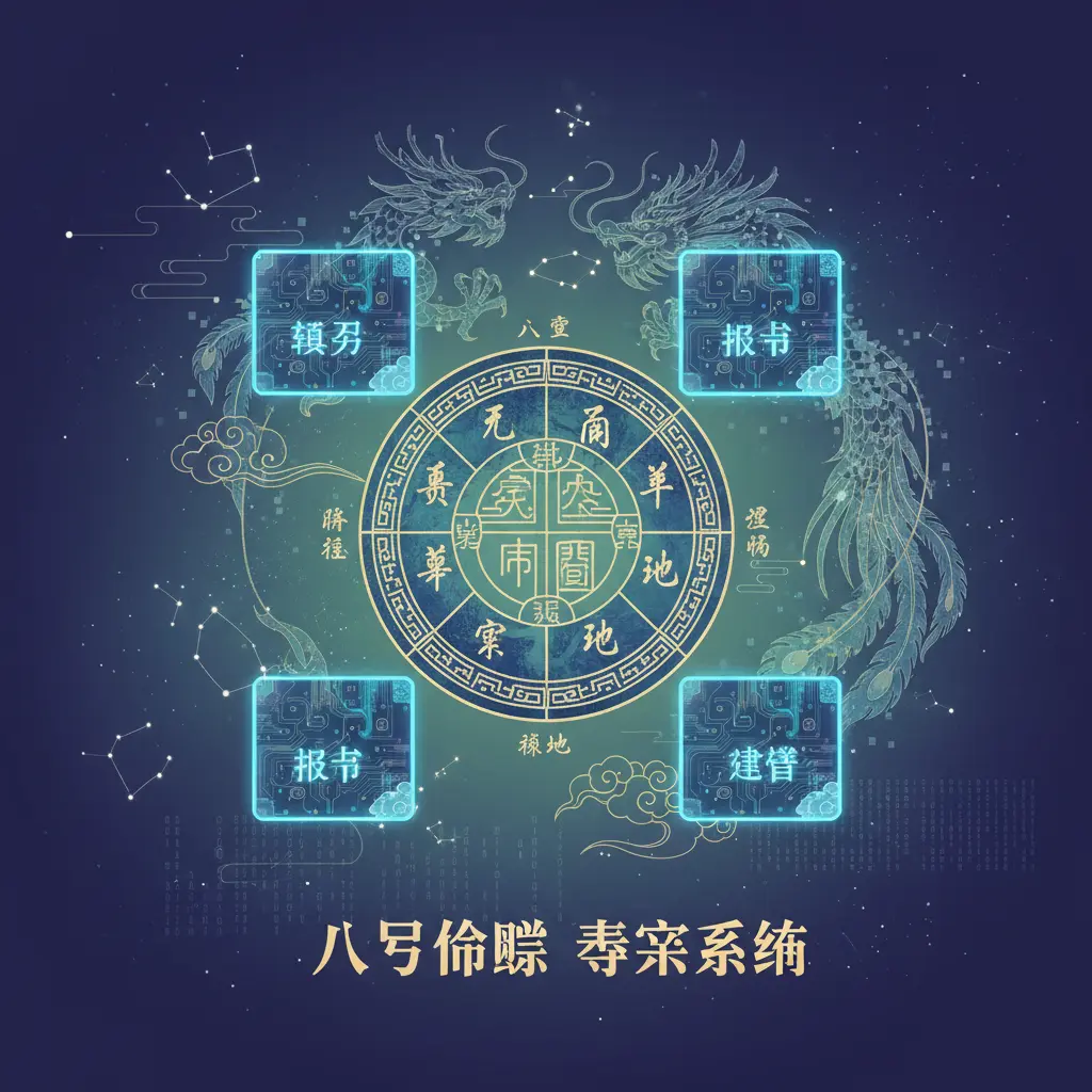 八字專家系統 - 八字命盤