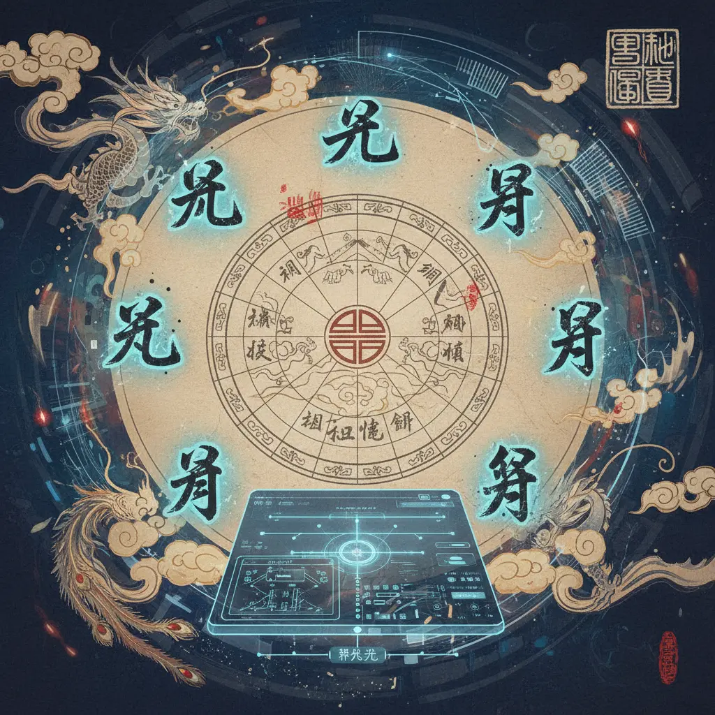 排 八字 - 八字命盤