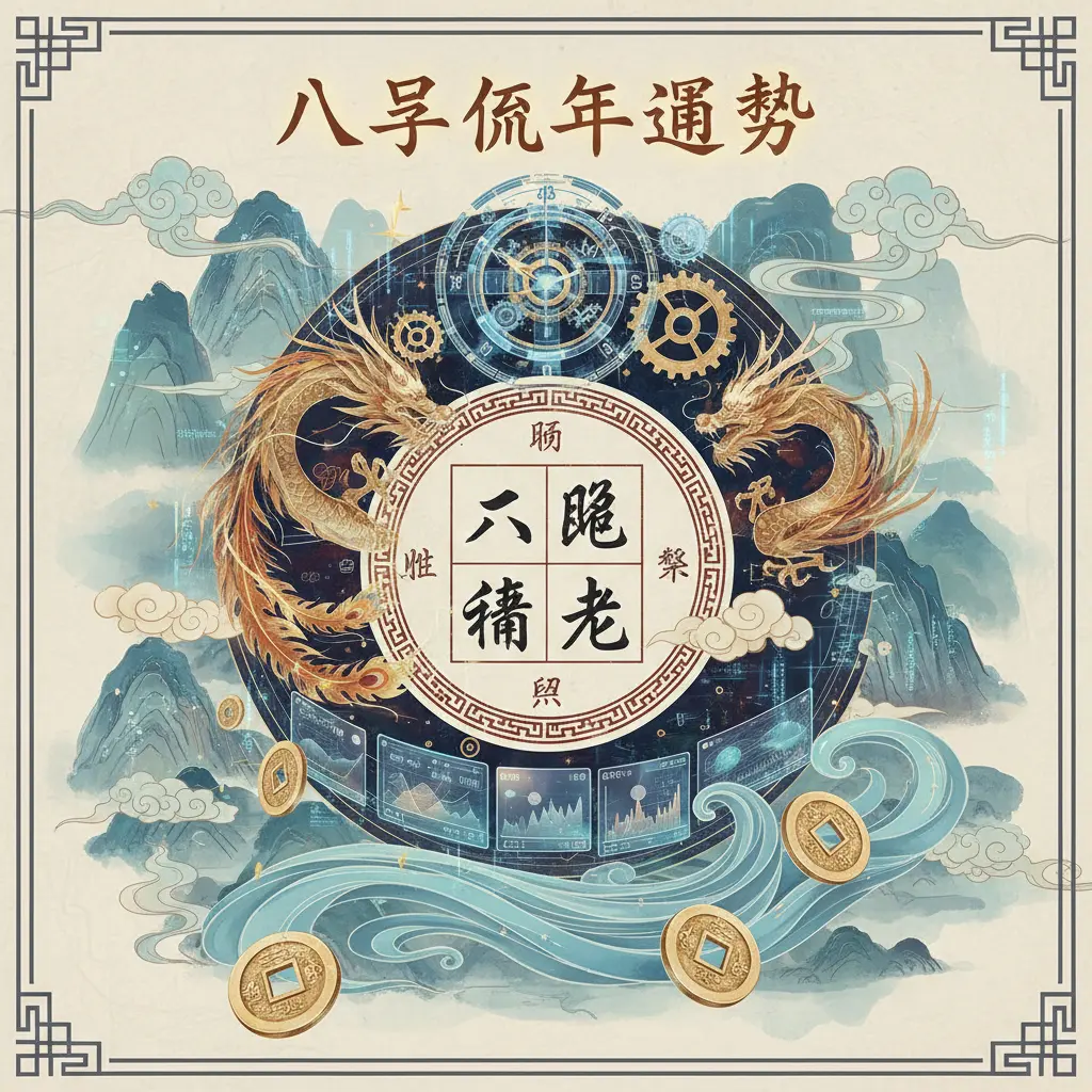 八字流年運勢 - 八字