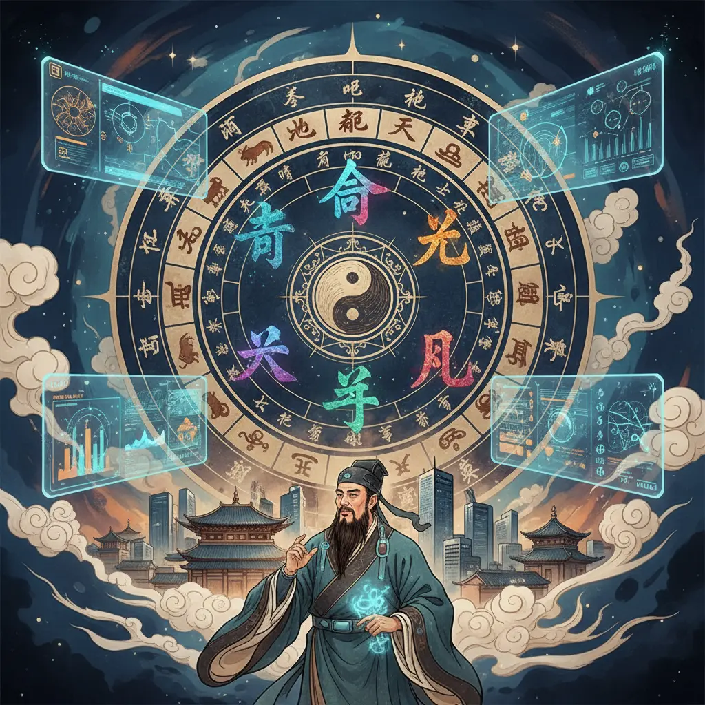 fate 八字 - 命盤