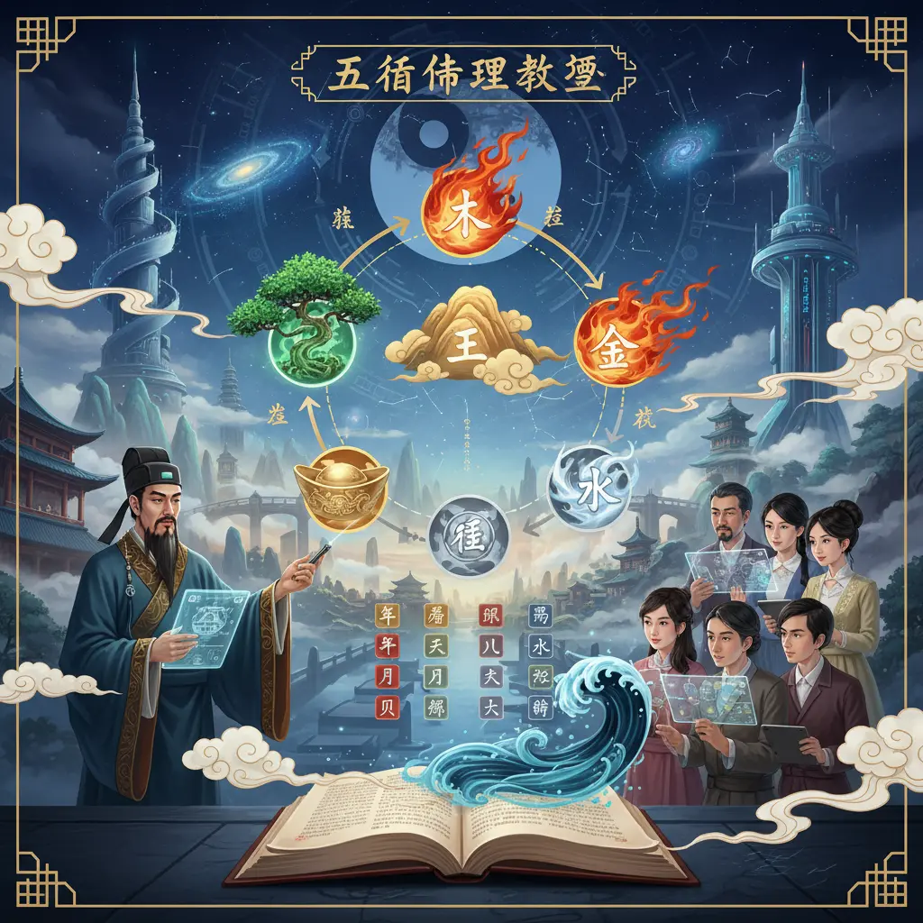 命理教學 - 五行