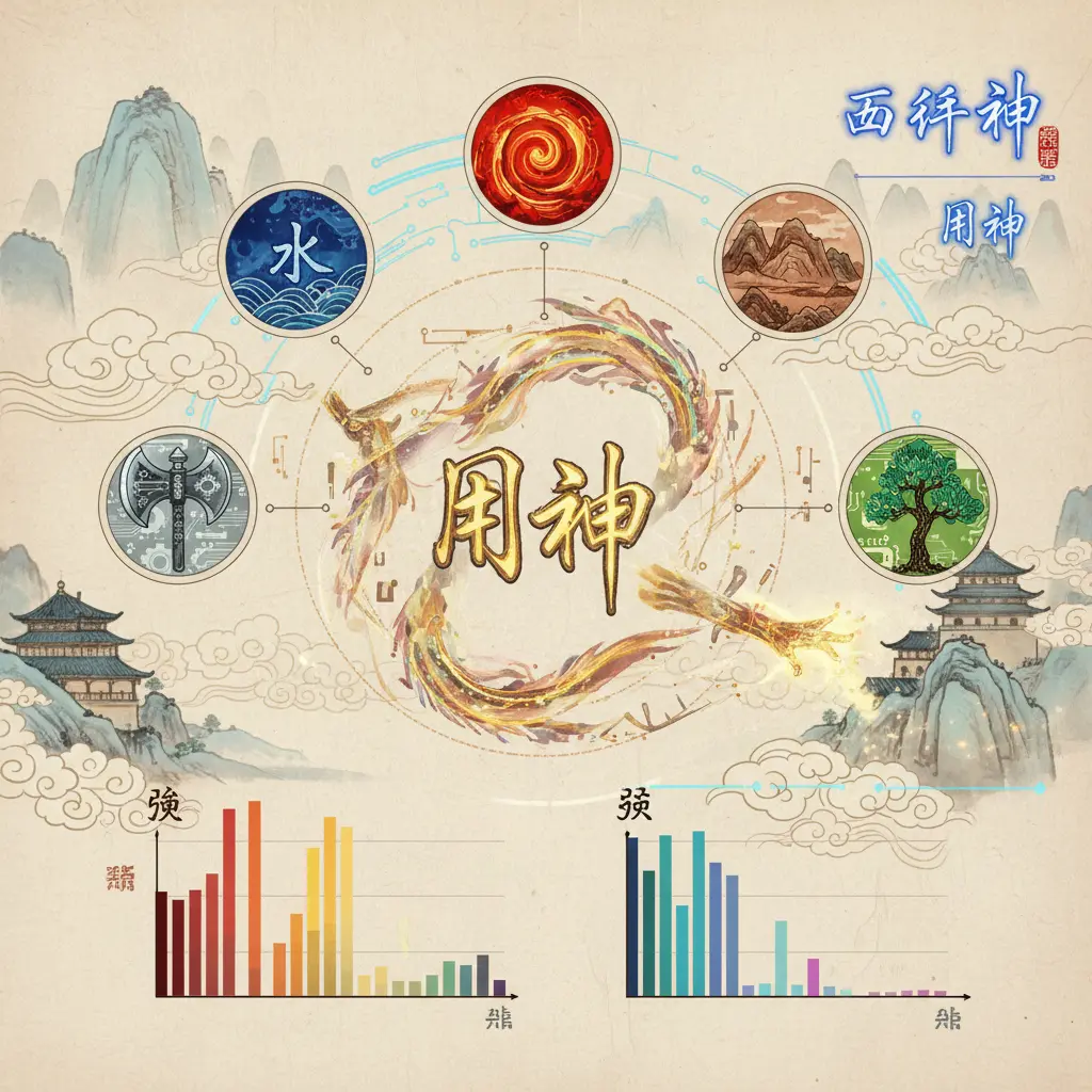 五行強弱 - 用神