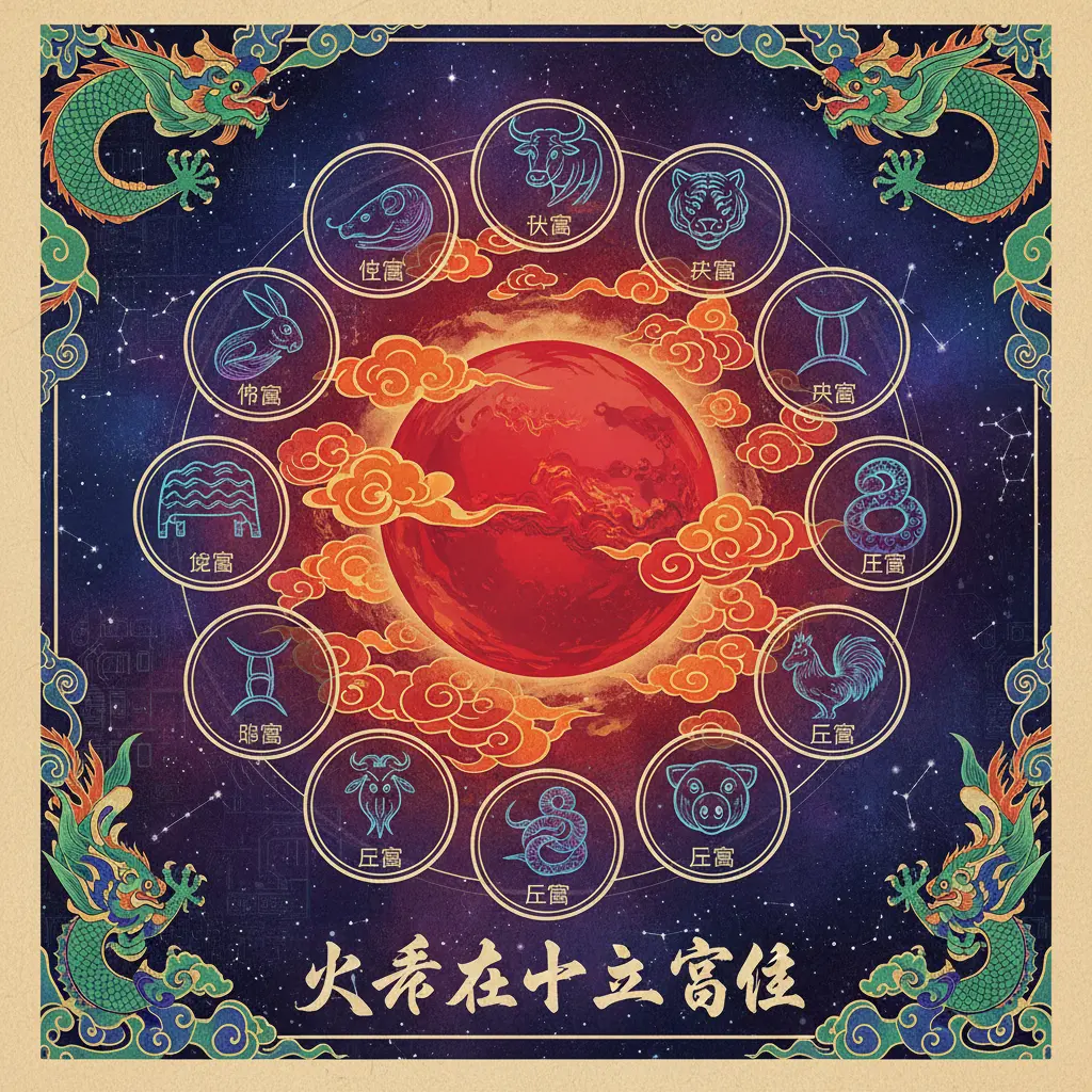 十二宮位 - 火星