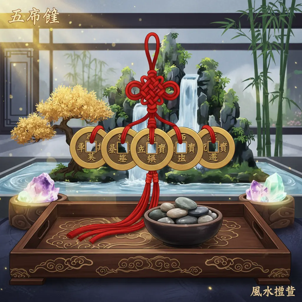 風水擺設 - 五帝錢