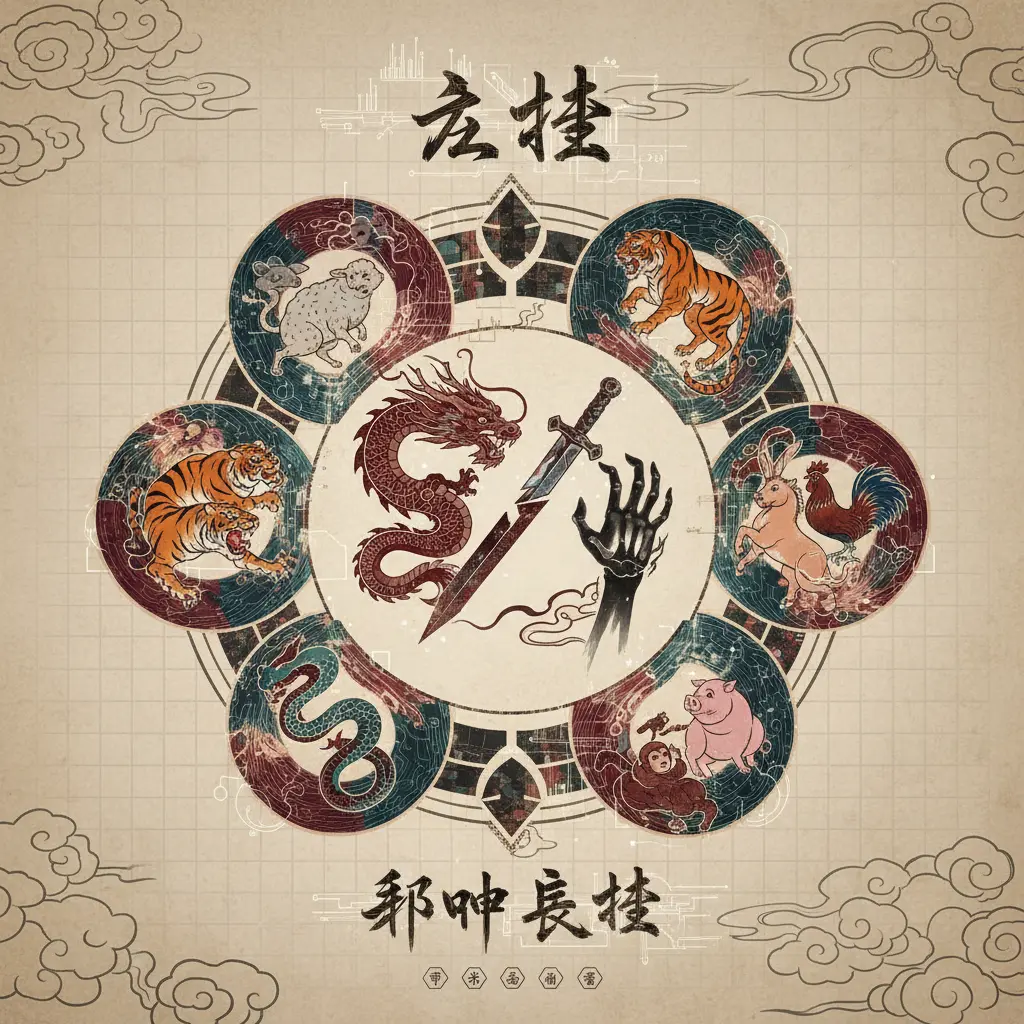 邢沖剋害 - 六害