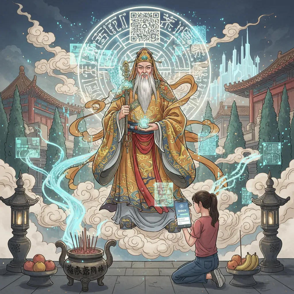 道教問神 - 神明