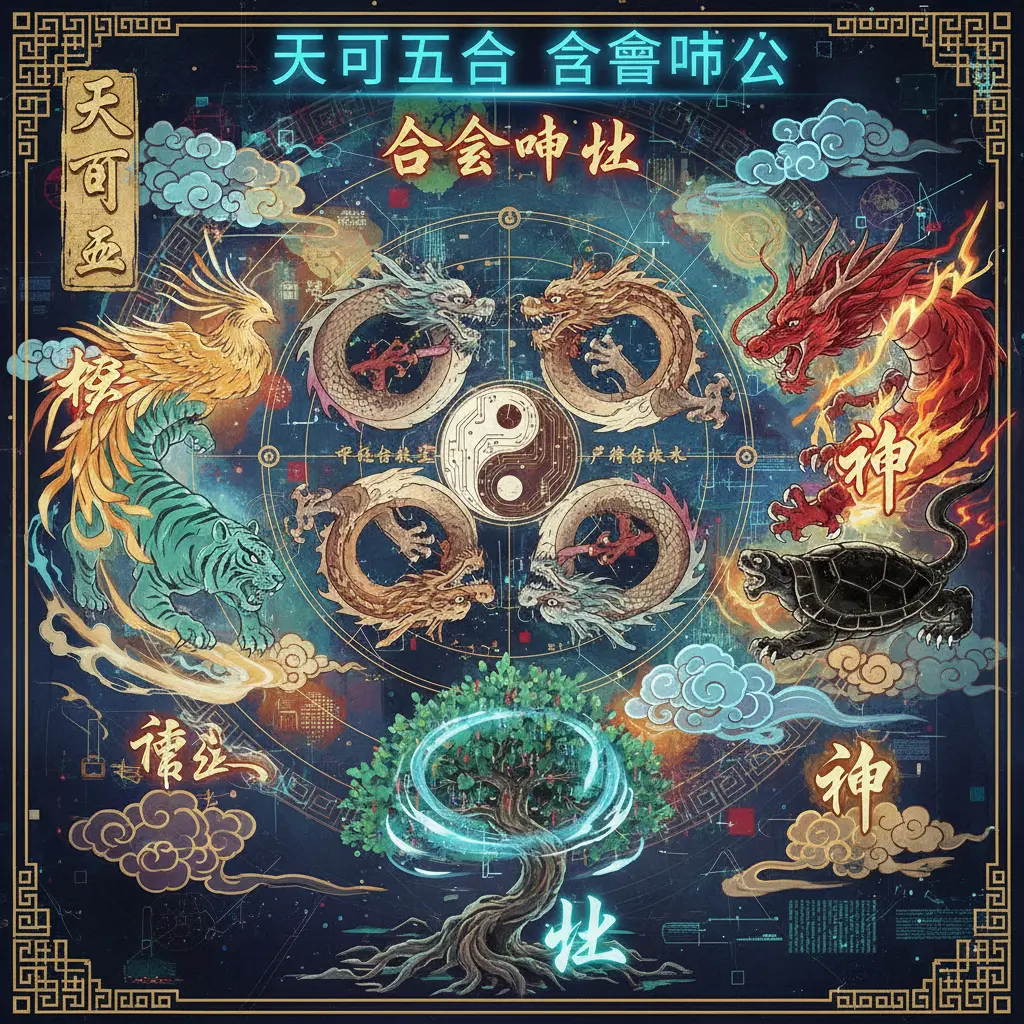 合會沖化 - 天干五合