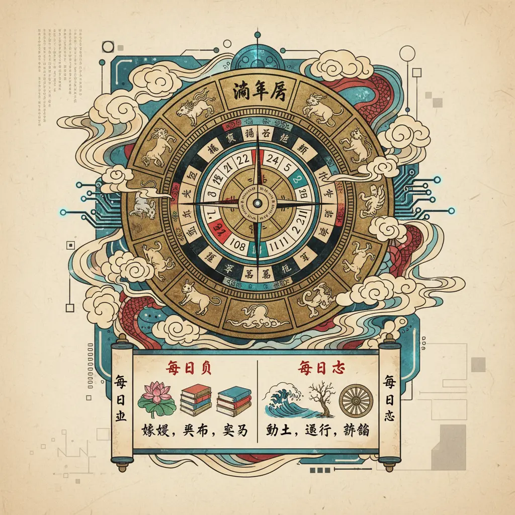 每日宜忌 - 萬年曆
